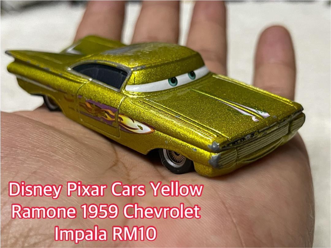 Disney Pixar Cars Yellow Ramone 1959 Chevrolet Impala Hobbies