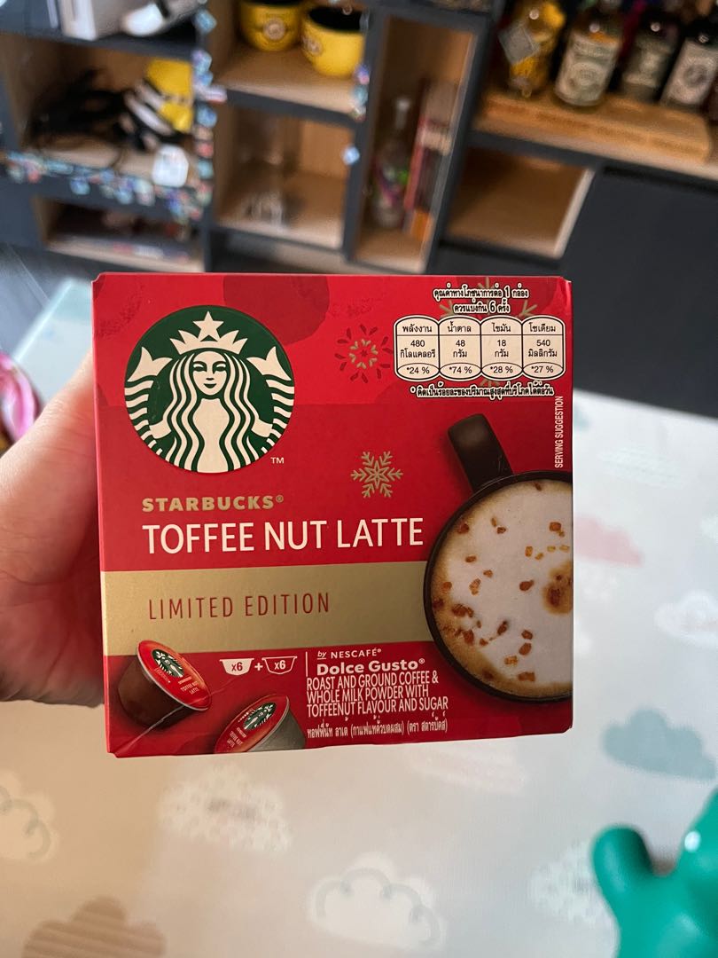 Dolce Gusto Toffee Nut capsules, Food 