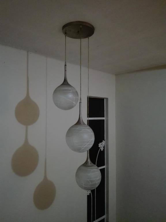Drop Lights (Category: Lighting) located in Manila. Submitted by swiftowl.ce049f (Listing ID 1103383967, Image 3). Description: used glass ball stainless holder for pick up taytay rrizal.