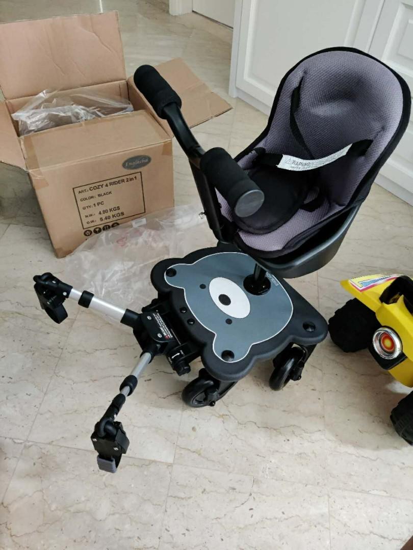 Englacha Cozy 4 rider 2 in 1 Stroller board seat Babies Kids Going Out Strollers on Carousell
