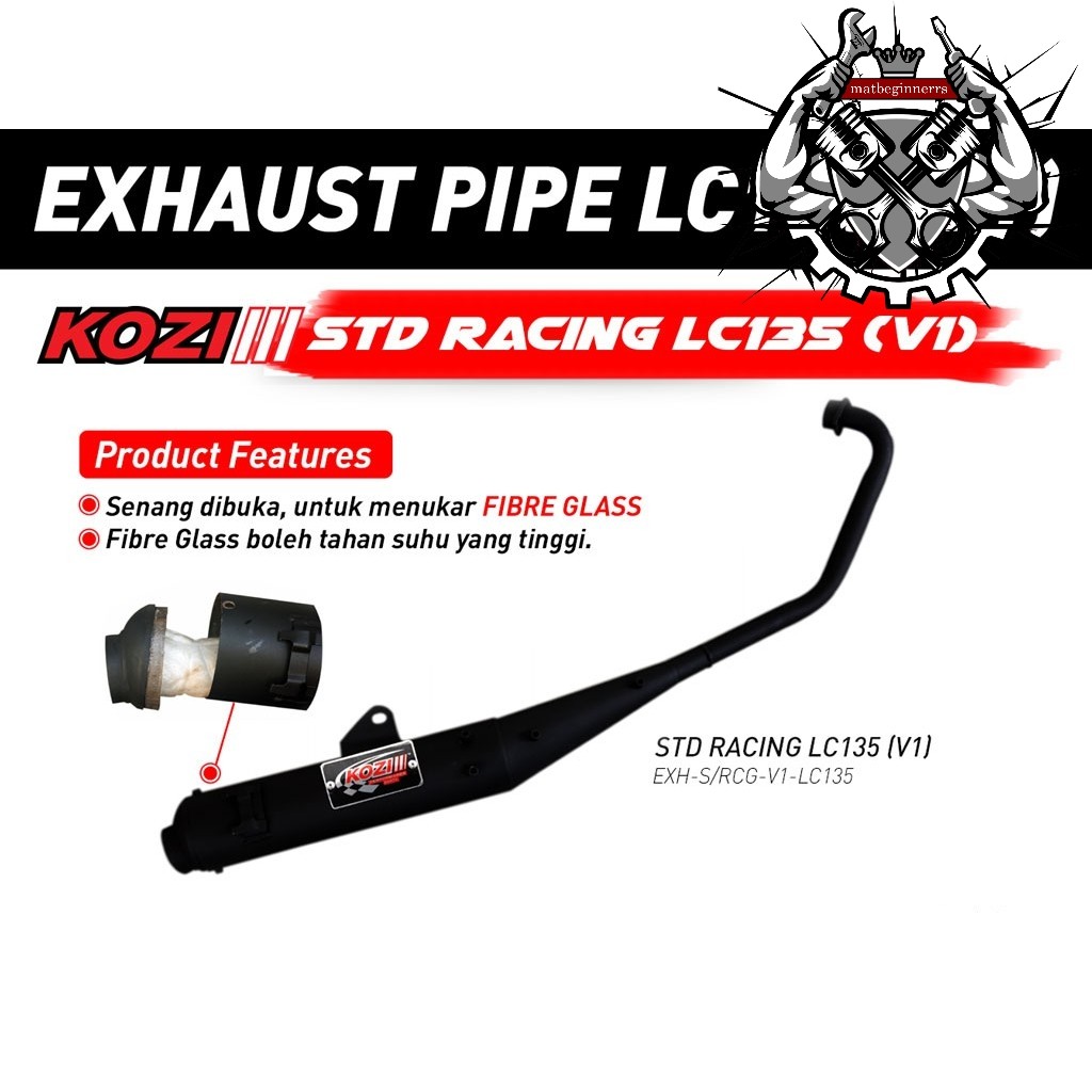 Exhaust Cutting Standard Yamaha Lc135 V1 Auto Accessories On Carousell