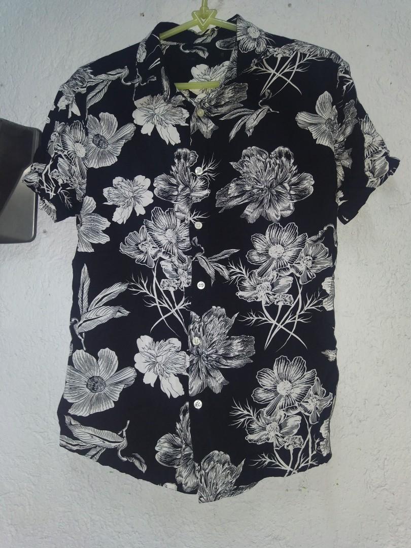 Polo floral on sale black