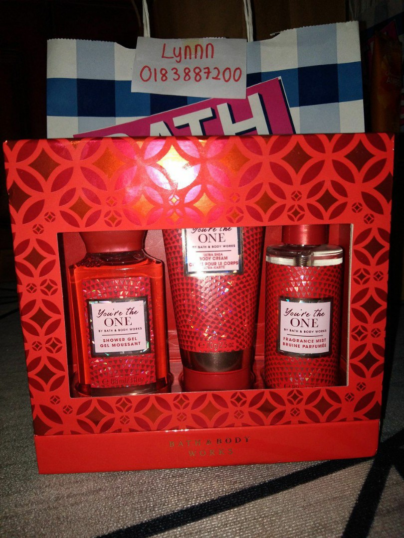 GIFT SET YOURE THE ONE BATH AND BODY WORKS, Beauty & Personal Care,  Fragrance & Deodorants on Carousell