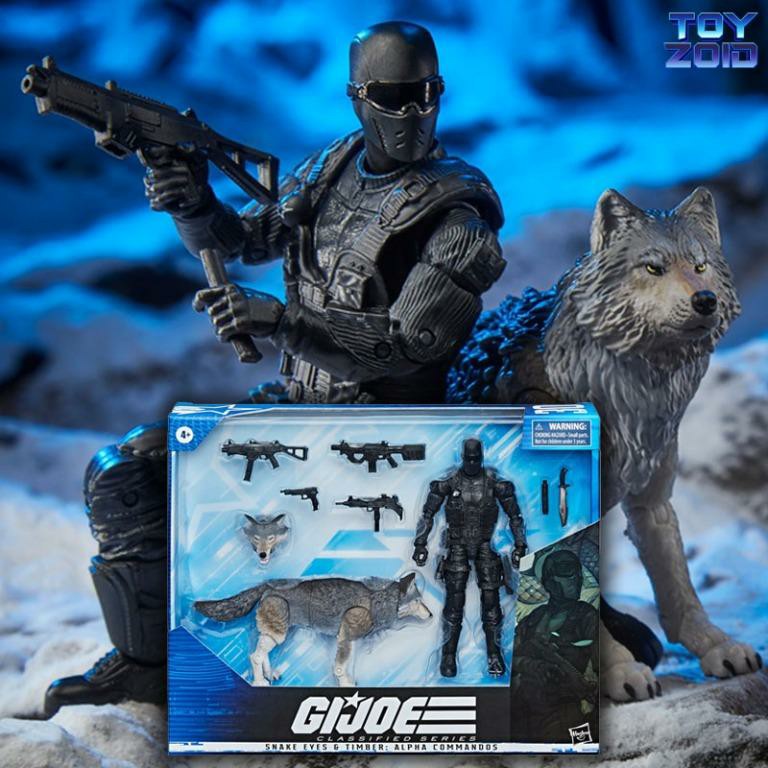 Hasbro Snake Hasbro Snake Eyes with Timber, Hobbies & Toys, Toys & Games on Carousell