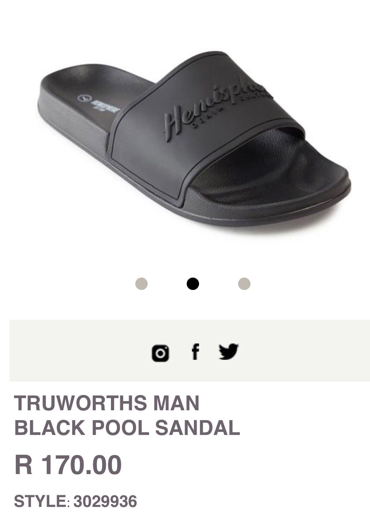 truworths man sandals