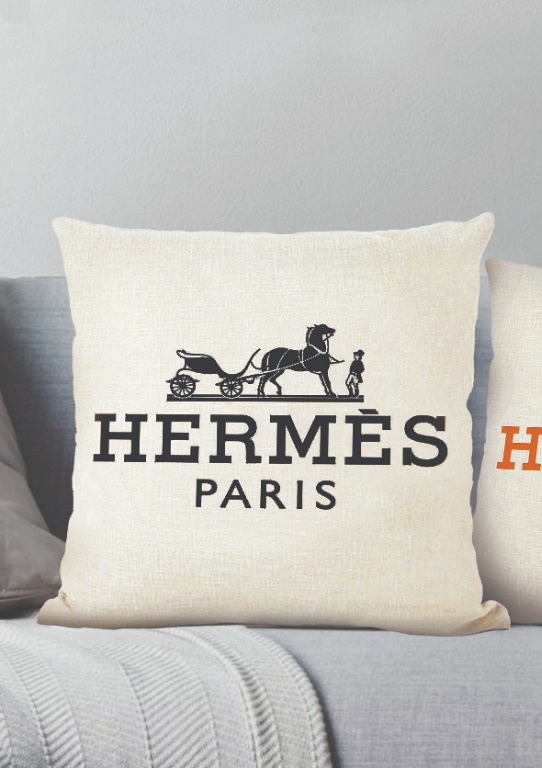 Hermes Cushion Cover 1 Pair Furniture Home Living Home Decor