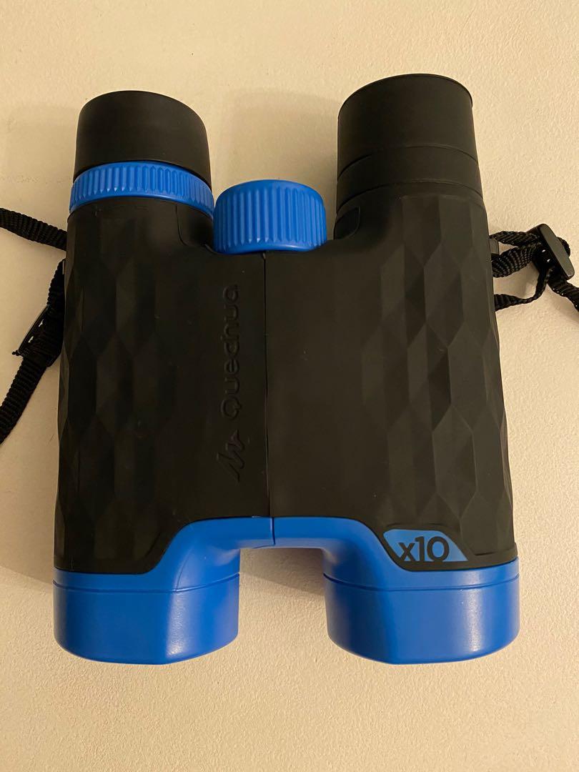 Adult hiking binoculars with adjustment - MH B540 - magnification x10 -  Decathlon