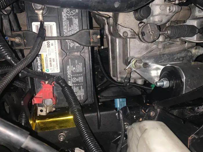 Hybrid Racing Battery Relocation Bracket (06-11 Civic Si) main image 0