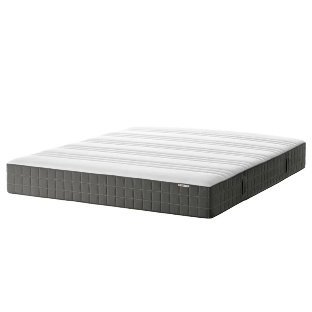 IKEA HOVAG QUEEN SIZE BED MATTRESS, Furniture & Home Living, Furniture