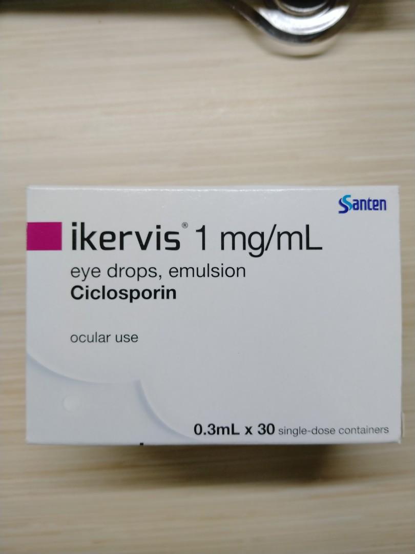 Ikervis Eye drops 25 vials, Beauty & Personal Care, Vision Care on