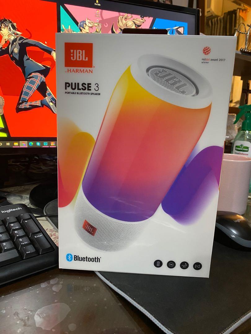 JBL Pulse 3 (White), Audio, Soundbars, Speakers & Amplifiers on Carousell