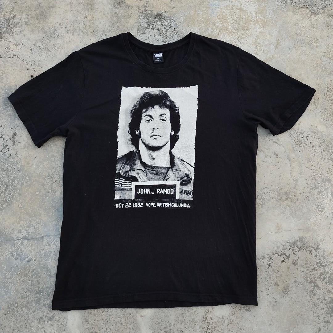 JOHN RAMBO FIRST BLOOD 1 Movie Roundneck T shirt