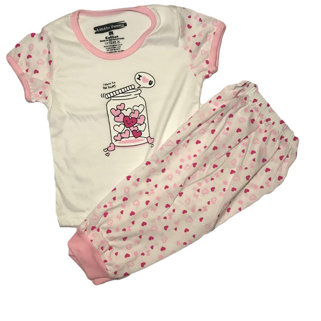 Kids Baby Girl Terno tshirt Pants pajama 6 9 months Babies Kids