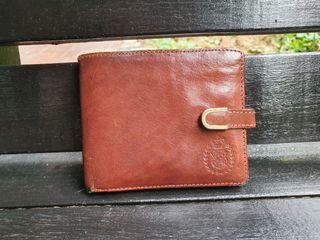 Fiocchi Italy Slim Compact Brown Leather Key holder Wallet Pouch