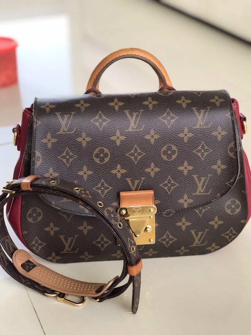 Louis Vuitton, Bags, Authentic Louie Vuitton Eden Mm Mono Rouge