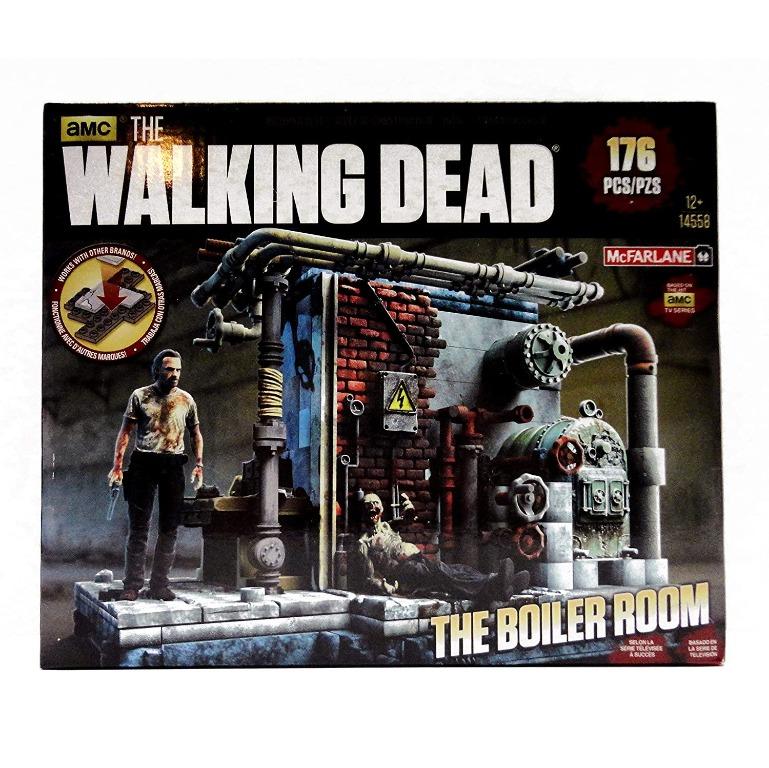 Mcfarlane Toys The Walking Dead The Boiler Room Construction Set Toys Games Other Toys On Carousell