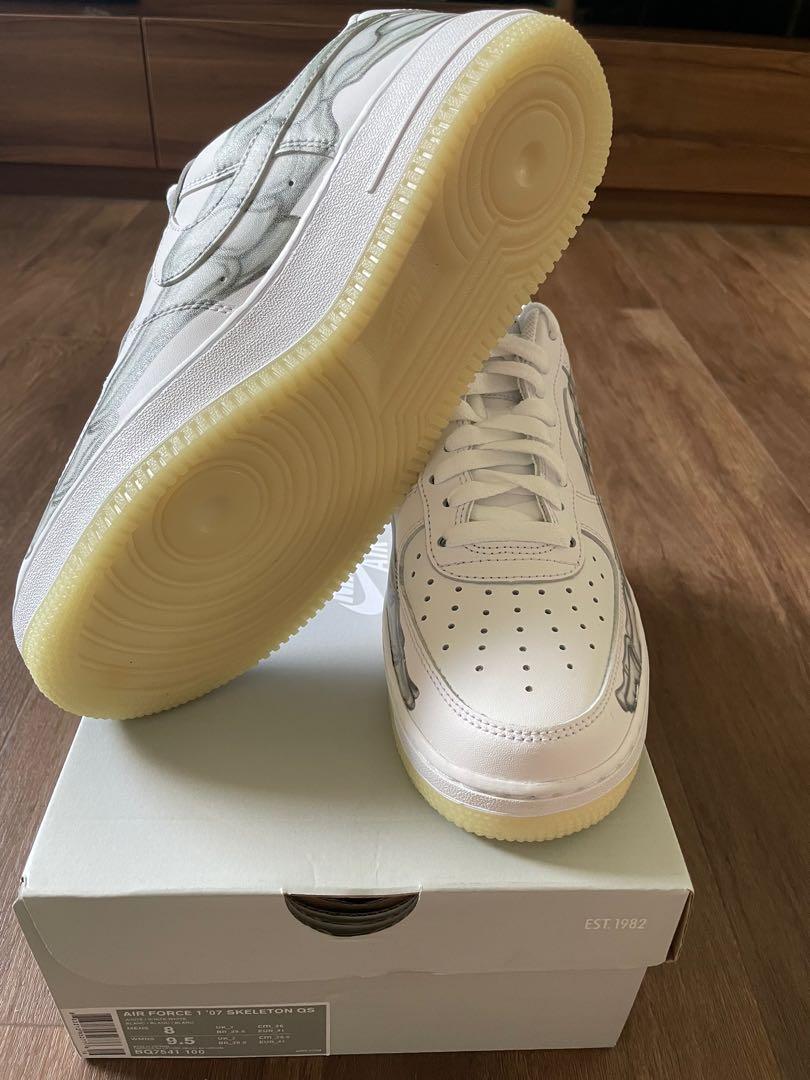 Nike air force skeleton outlet