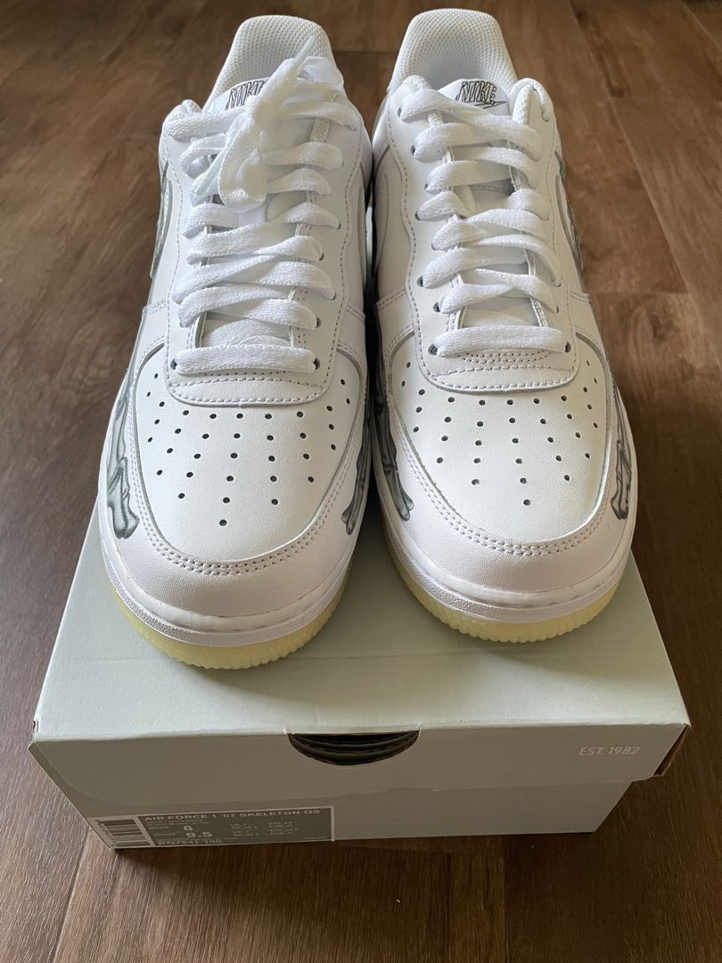 Nike air clearance force low skeleton