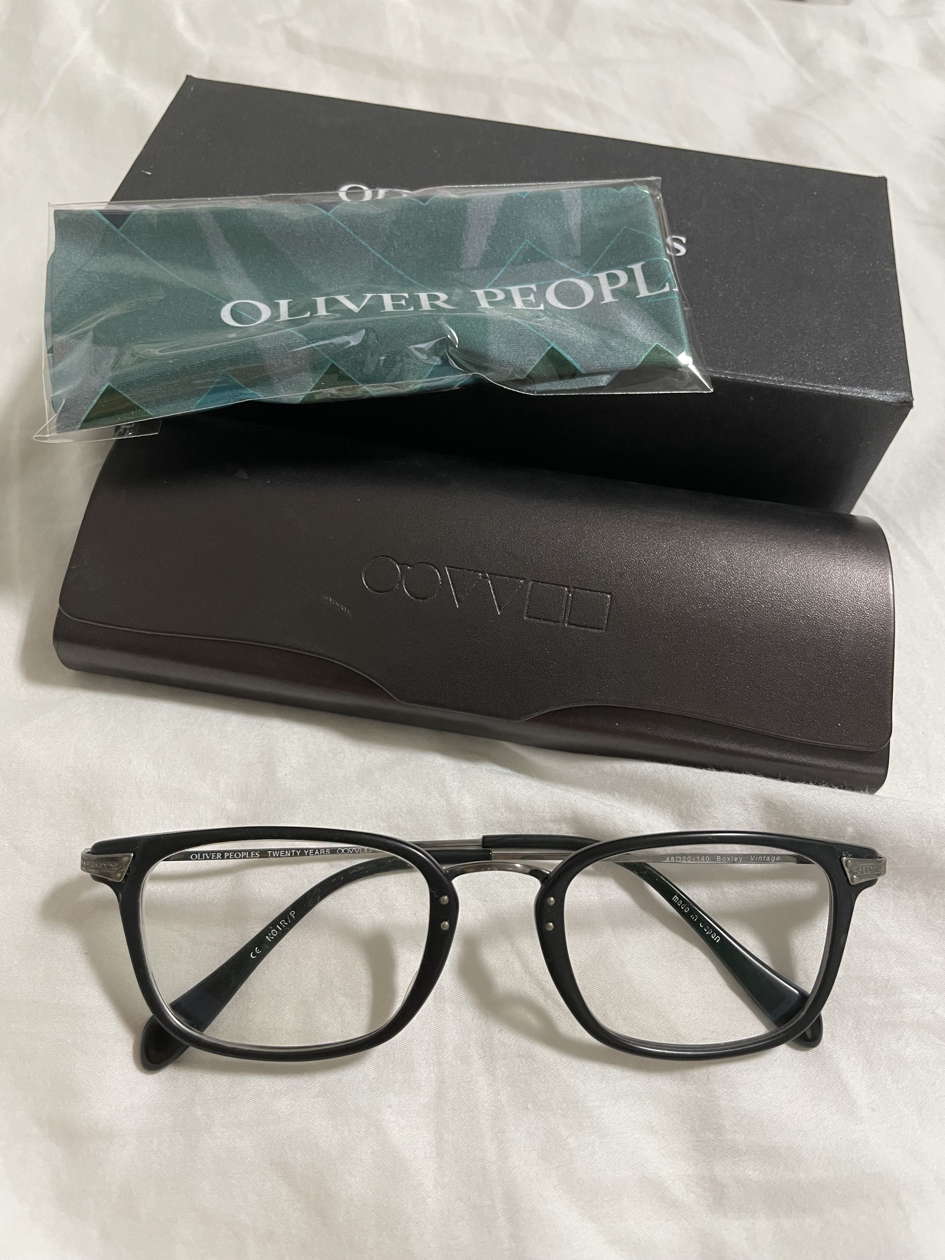 Oliver Peoples Boxley Glasses, Men's Fashion, Watches & Accessories,  Sunglasses & Eyewear on Carousell