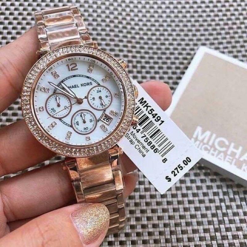 ORIGINAL MICHAEL KORS WATCH MK5491 | Shopee Malaysia