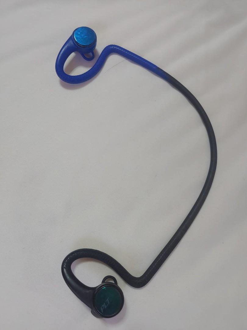 Plantronics Poly Backbeat Fit 2100 Blue Audio Headphones Headsets on Carousell