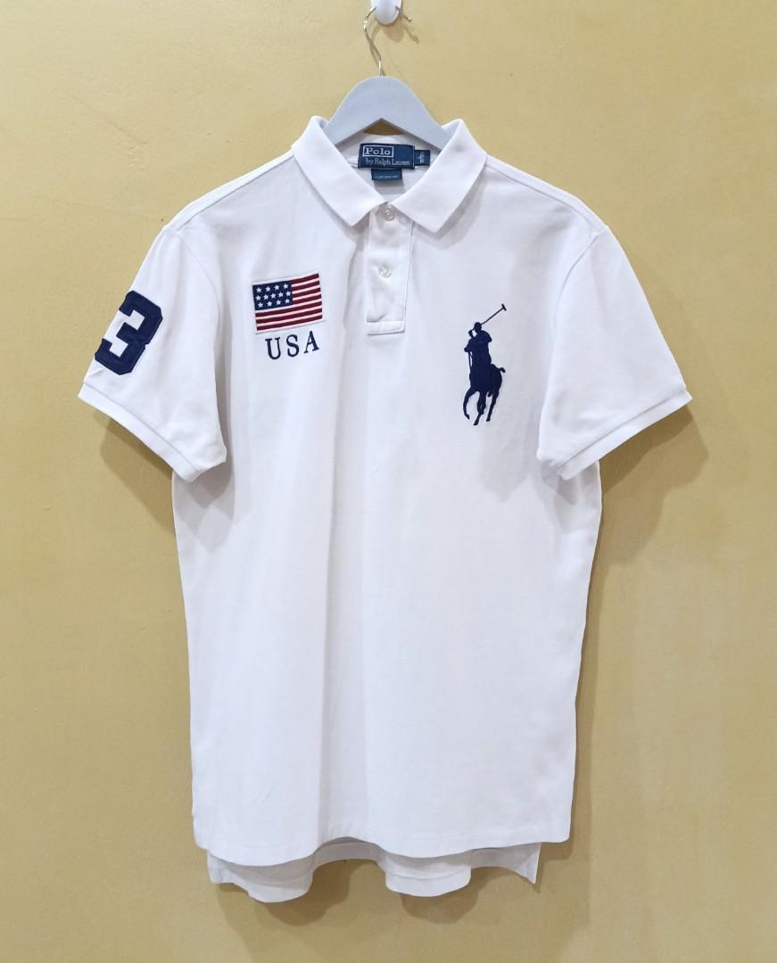 Polo ralph deals lauren flag shirt