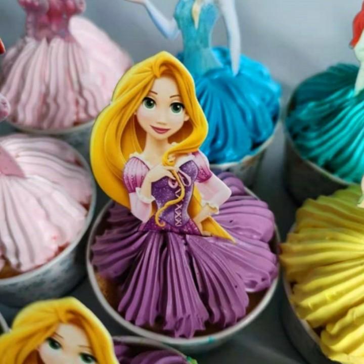 Princess Cupcake Topper (14pcs)65074414156161113
