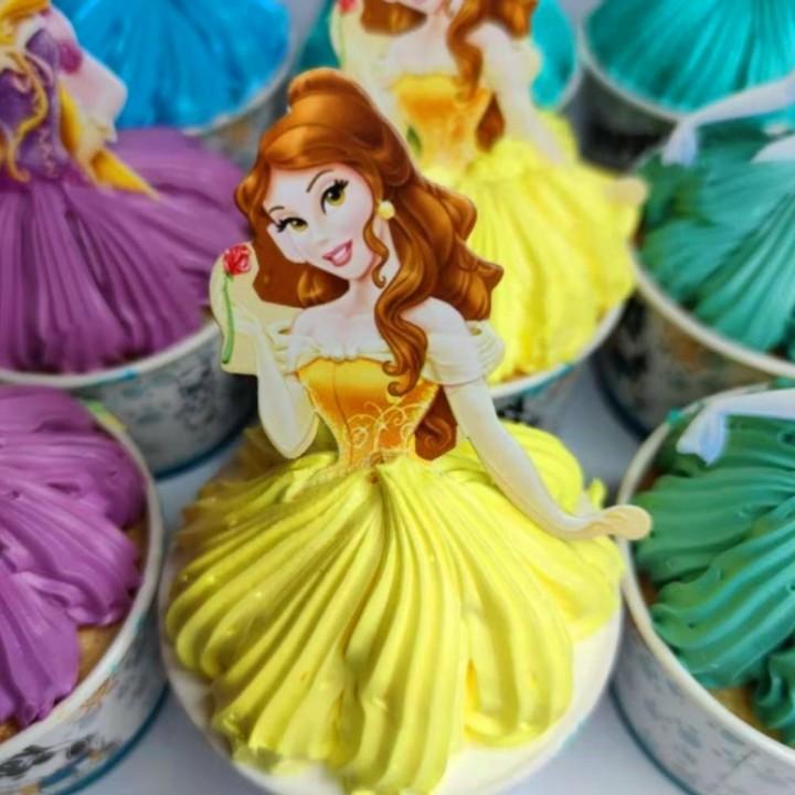 Princess Cupcake Topper (14pcs)65074414156161112