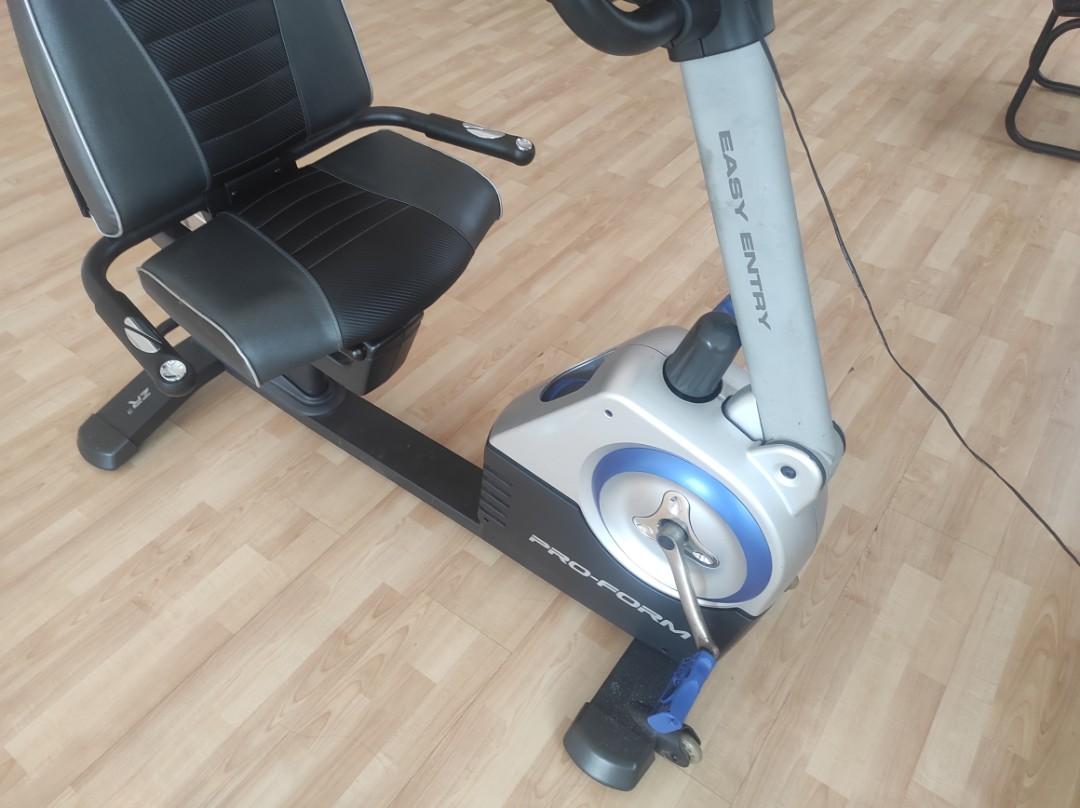 Pro form Easy Entry Recumbent Bike for sale
