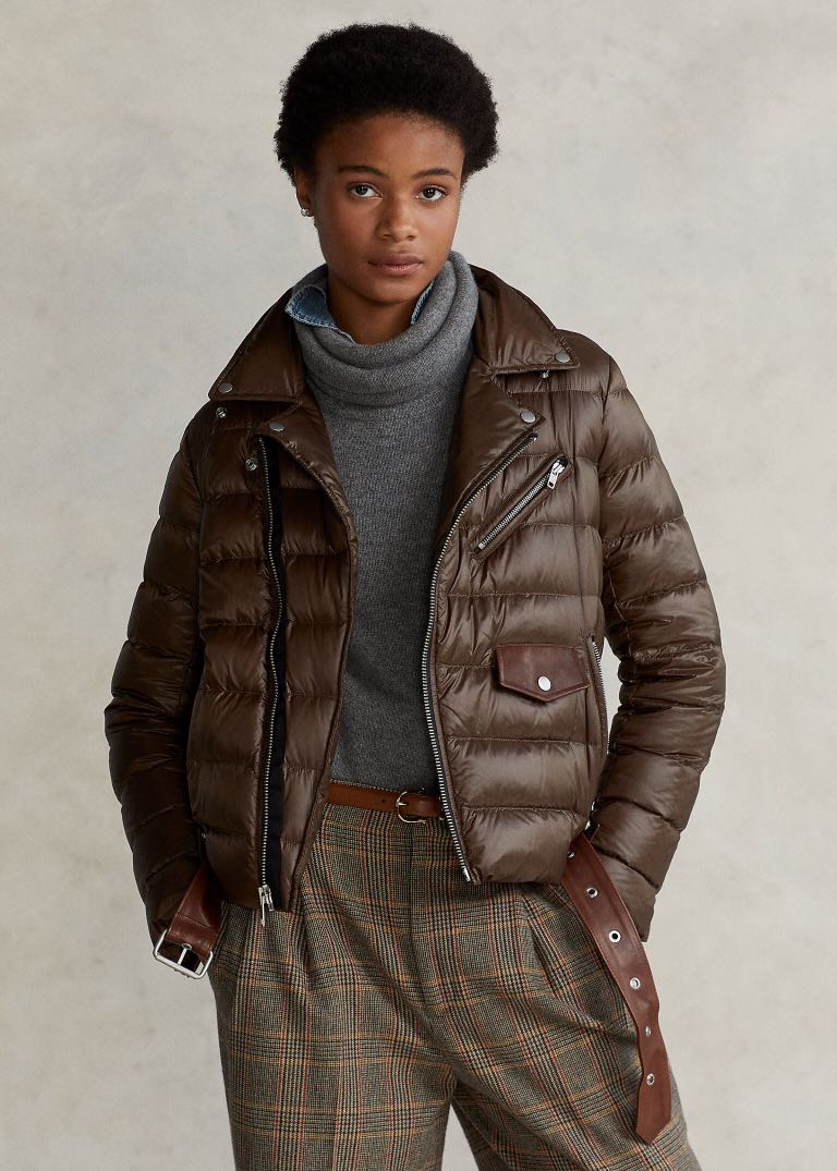 Polo ralph lauren outlet moto down jacket