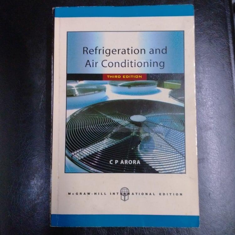 Mechanical Book Refrigeration and Air Conditioning by CP Arora