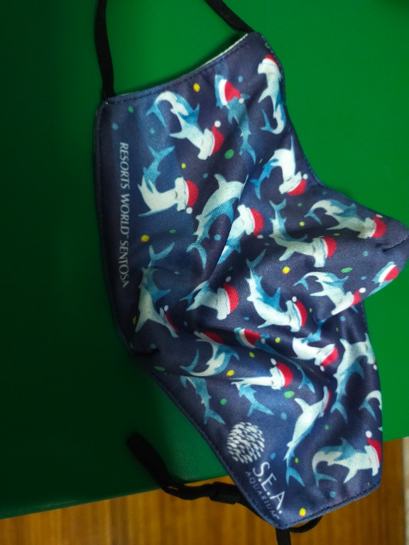 Sea Aquarium Mask, Health & Nutrition, Face Masks & Face Shields on