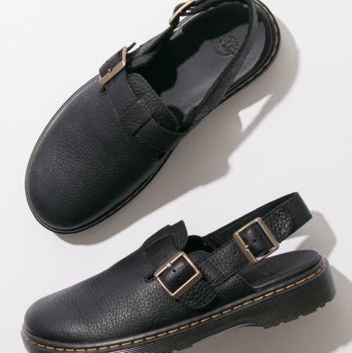 Sepatu Sandal Dr Martens Jorge RVE Leather Original, Fesyen Pria, Sepatu ,  Sandal di Carousell