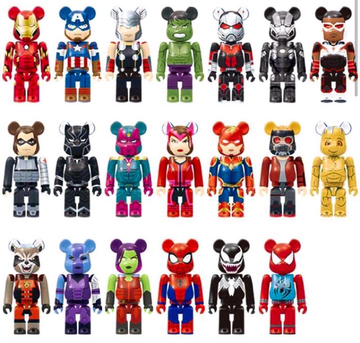 Avengers bearbrick sales