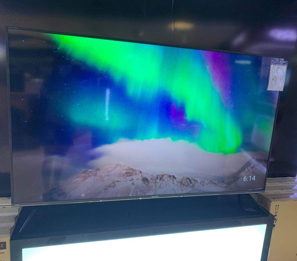 SHARP UHD ANDROID TV 4T-C70CK3X (Category: TV) located in Quezon City. Submitted by annys.online (Listing ID 1103456265, Image 1). Description: Sharp 70 inches 4K Android TV 4T-C70CK3X * 70" 4K Android TV * AQUOS original processor that enhance and ensure the viewing quality of experience * Thousands of applications to download and install such as VODs, Games, News, etc. * Interact with your Android TV thru its built-in Voice Assistant using the 