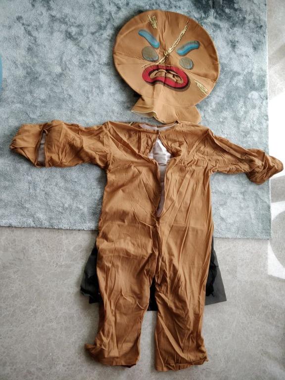 Gingerbread man hot sale fancy dress childrens