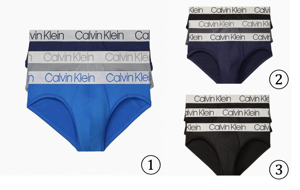 Calvin Klein Chromatic Micro 3-pack Hip Brief in Blue for Men