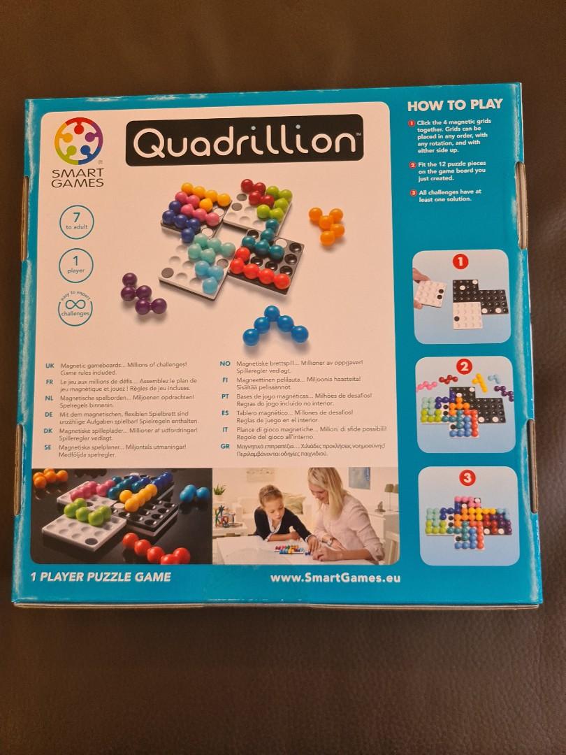 Quadrillion Click And Play By Smart Games Strategy Of Game Of The Year -  Sealed