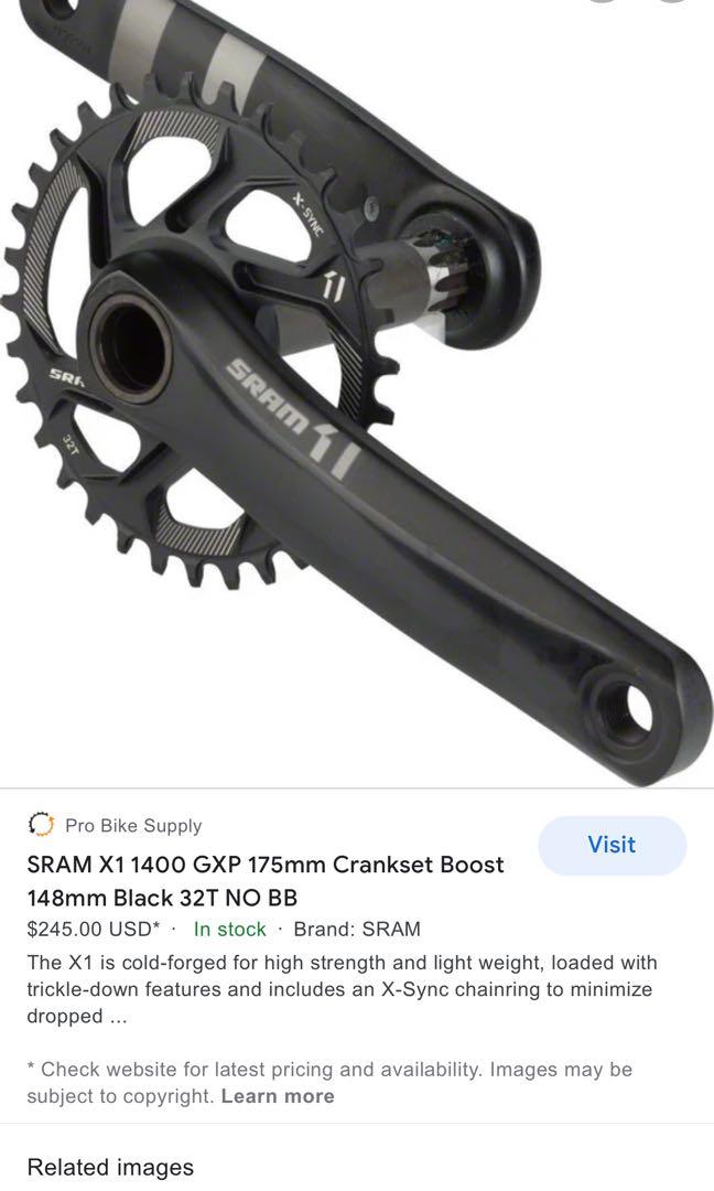 Sram X1 pessimo 1400 GXP