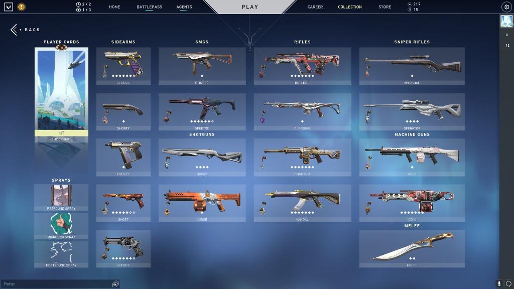 Cheap Stacked Valorant Account Video Gaming Others On Carousell
