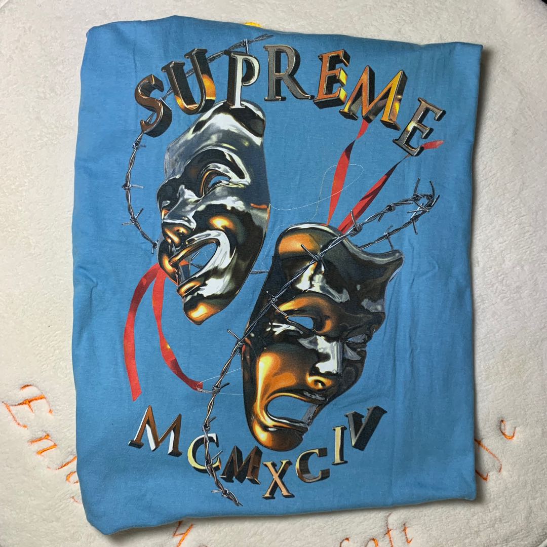 Supreme Laugh Now Tee, Men's Fashion 