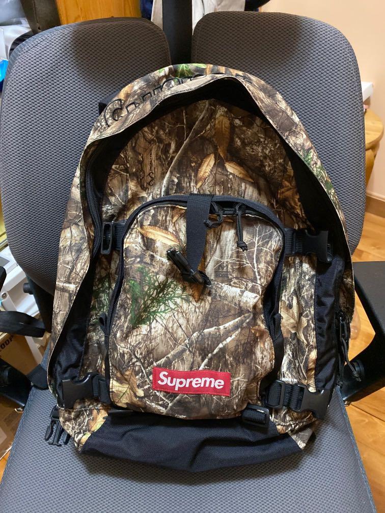 Supreme 19fw Real Tree Camo Backpack 【公式通販】