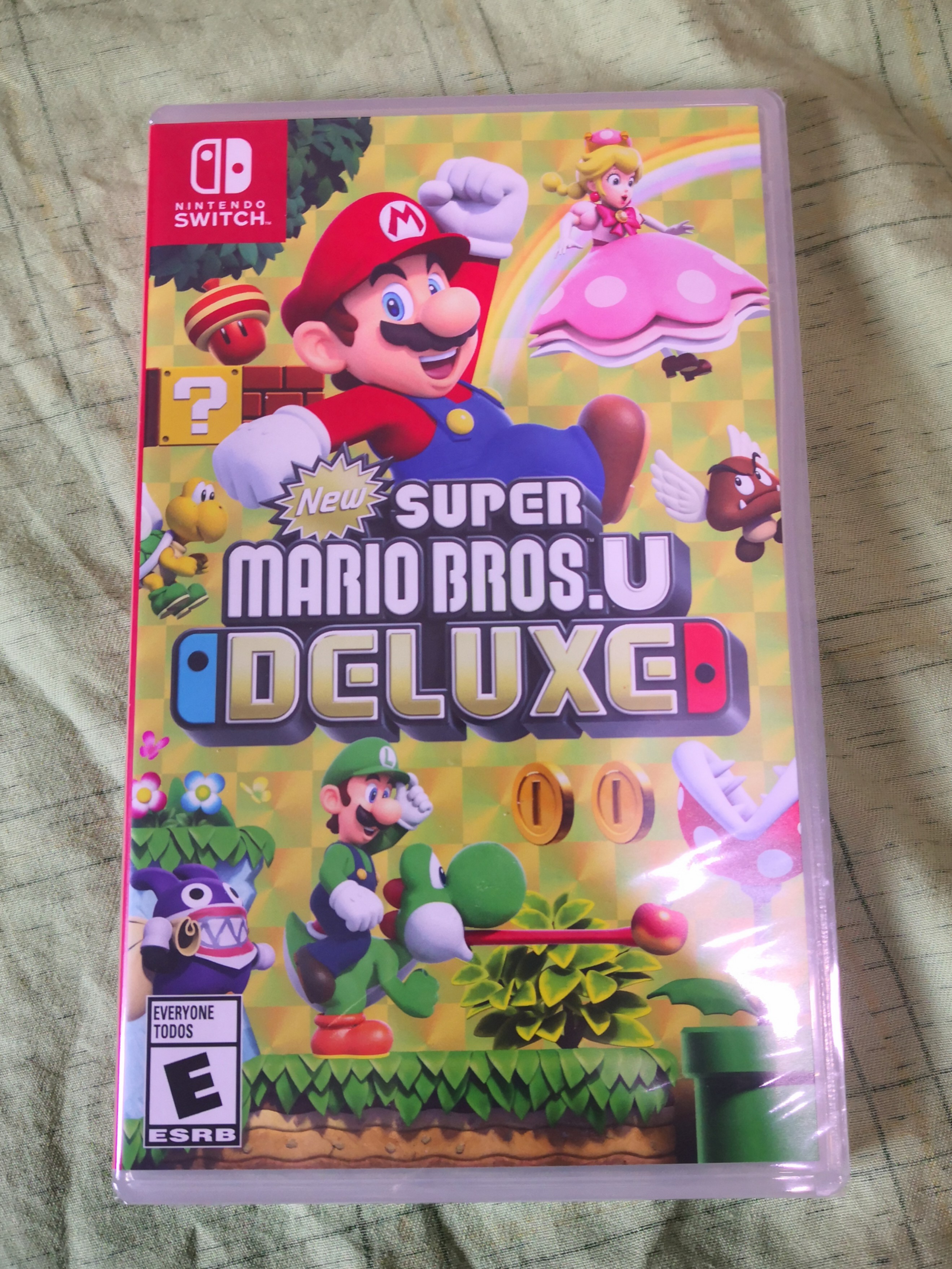 Brand New Sealed Super Mario Bros U Deluxe - Nintendo Switch Mario Game ...