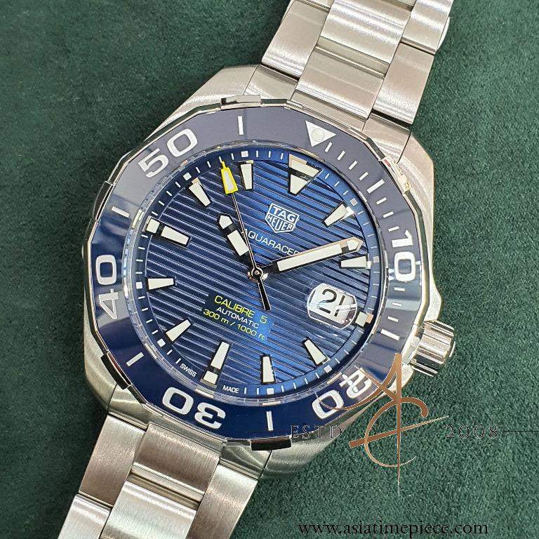 Tag heuer aquaracer discount 43mm calibre 5