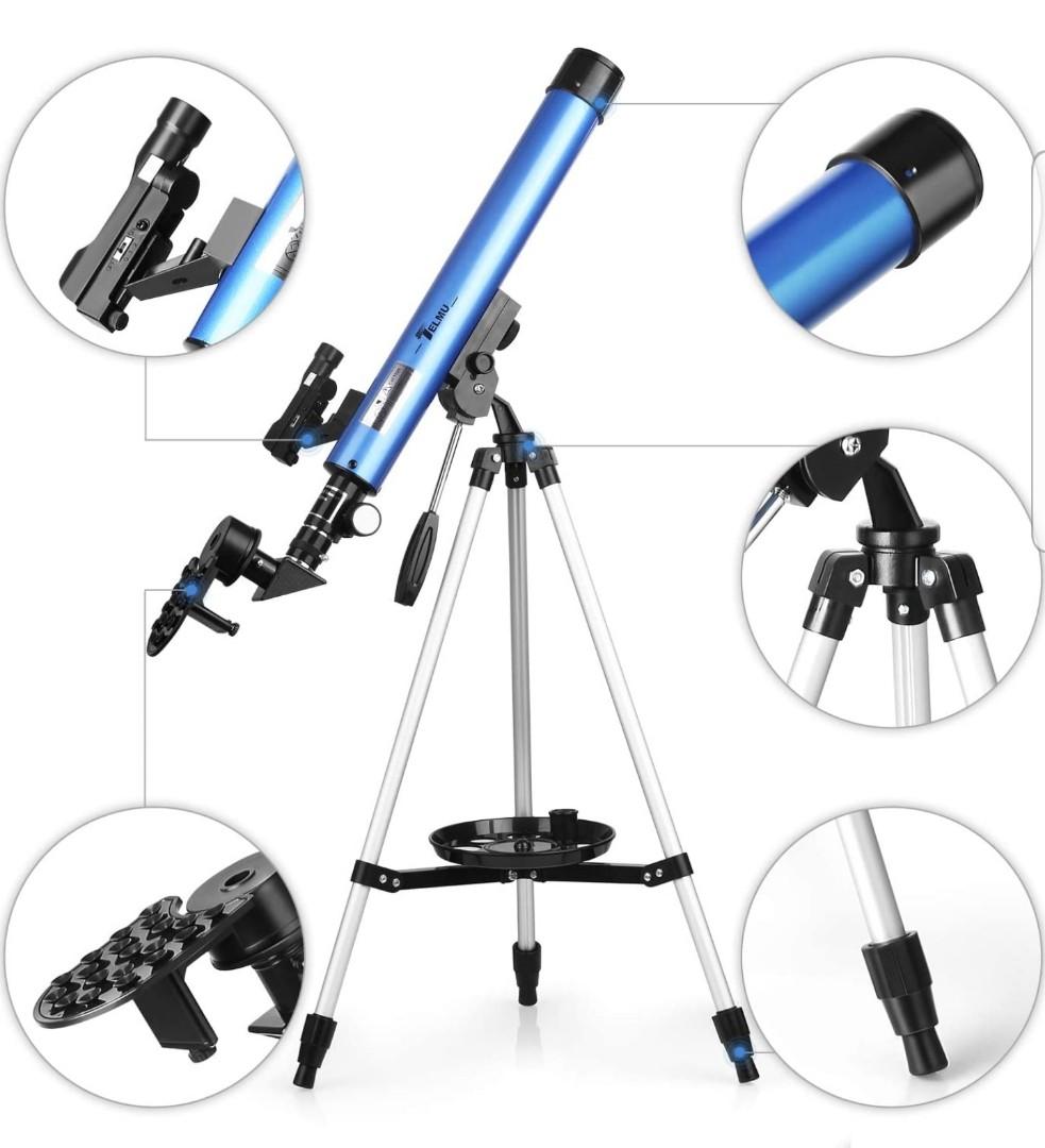 Brand New TELMU Astronomical Telescope F60050M/5 Refractor Telescope