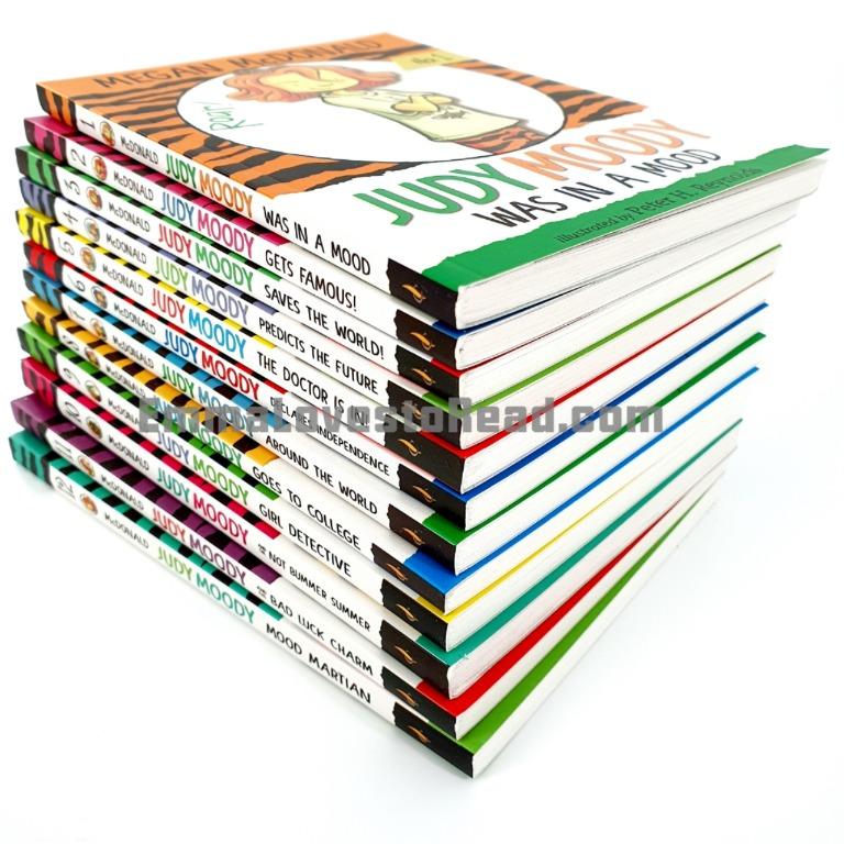 The Judy Moody Most Mood-Tastic Collection Ever by Megan McDonald (12 ...