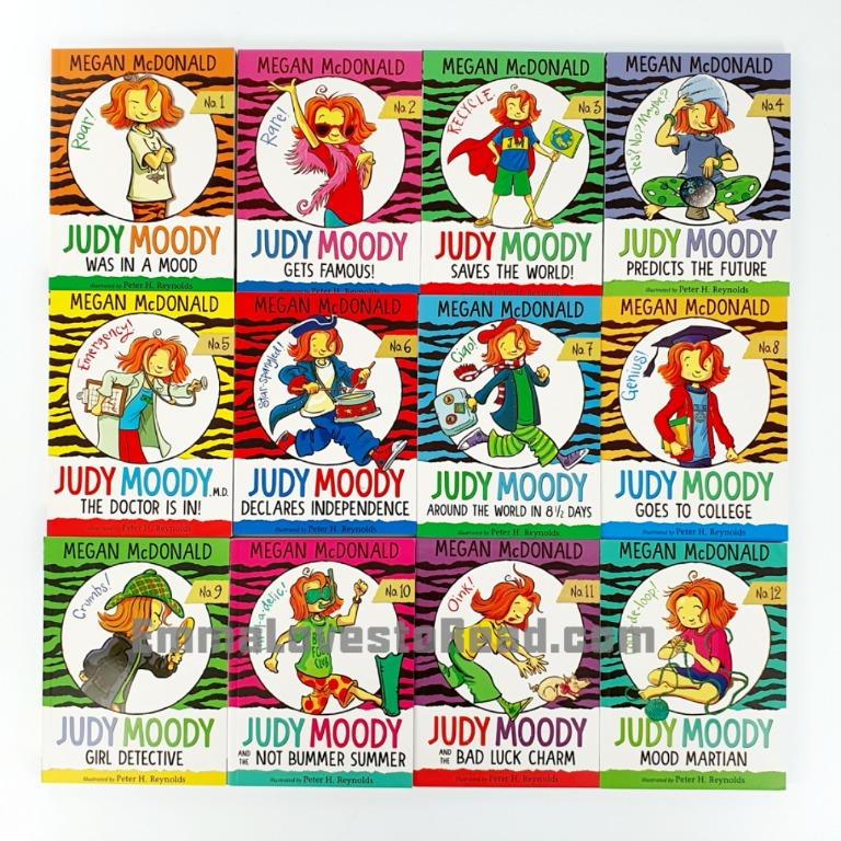 The Judy Moody Most Mood-Tastic Collection Ever by Megan McDonald (12 ...