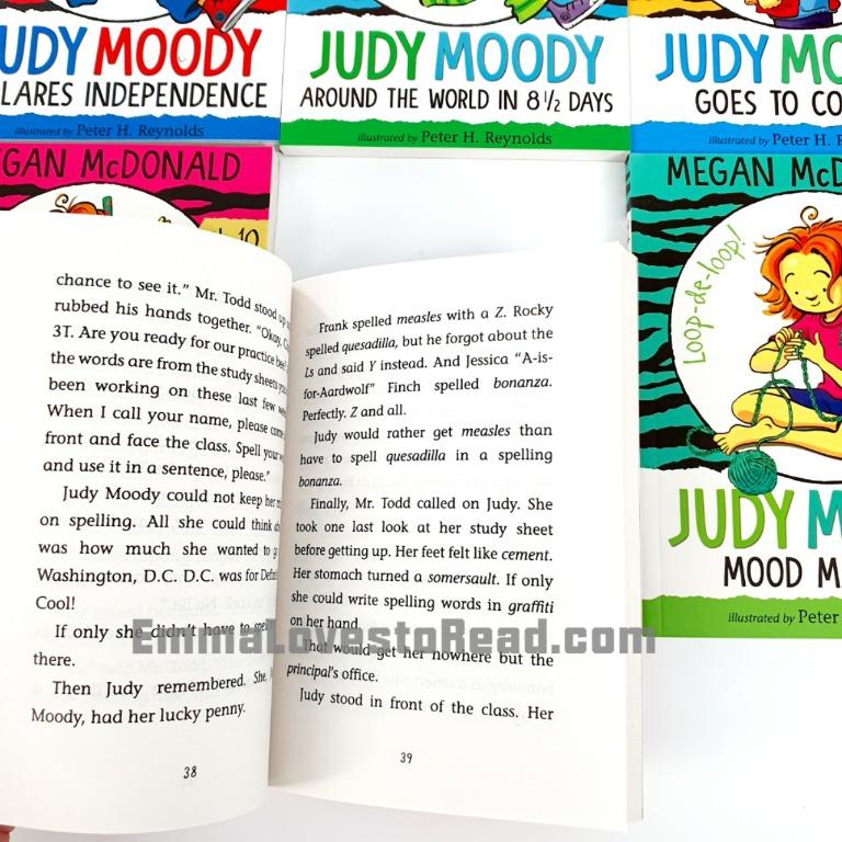 The Judy Moody Most Mood-Tastic Collection Ever by Megan McDonald (12 ...
