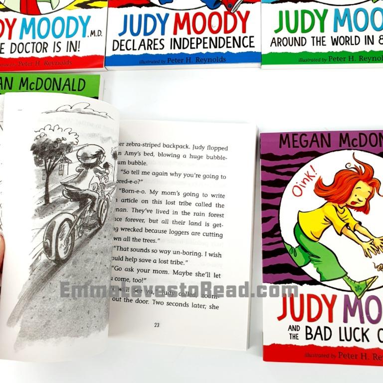 The Judy Moody Most Mood-Tastic Collection Ever by Megan McDonald (12 ...