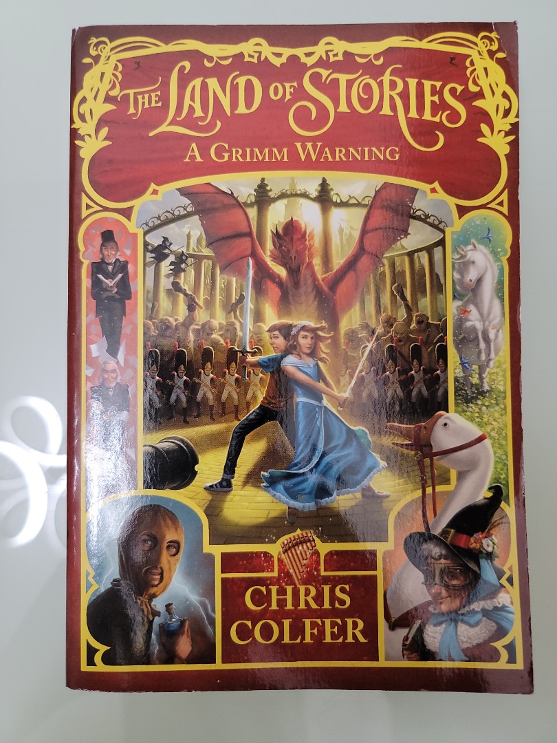 The Land of Stories A Grimm Warning, 書本 & 文具, 小說 & 故事書 Carousell